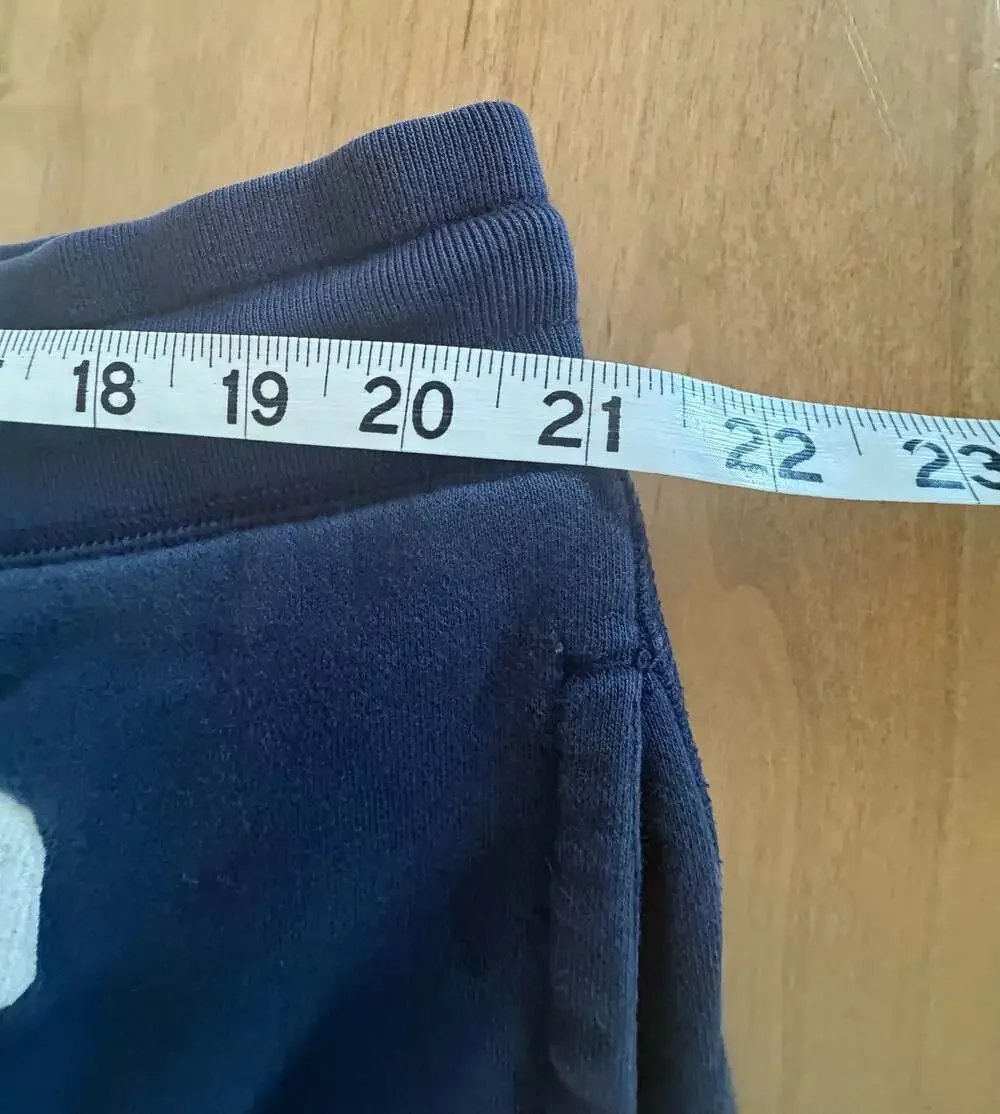 GAP Original Logo Navy Blue Drawstring Sweat Shorts